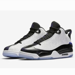 Jordan Men's Dub Zero White-Concord-Black-White SZ 11 (311046-106)